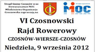 Rajd Rowerowy Czosnw  09.09.2012 godz.12.30